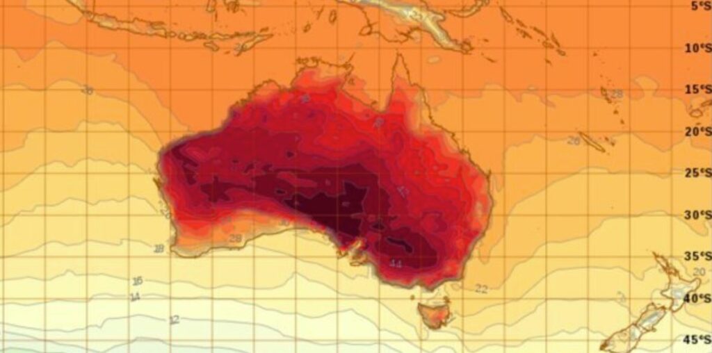 Upały w Australii